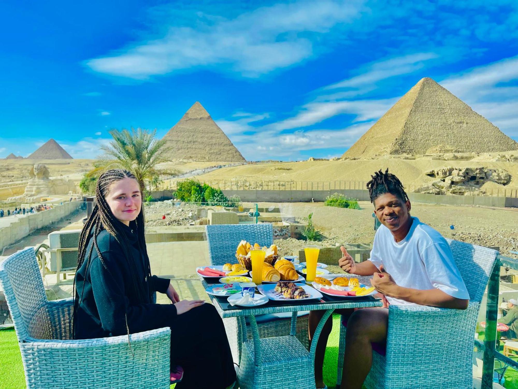 Golden Scarab Pyramids Hotel Kafret el-Gabal 외부 사진